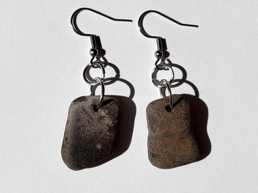 Small Native Pottery Earrings